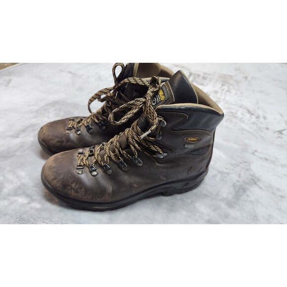 Asolo Mens 12.5 Brown Hiking Working Waterproof Boots
